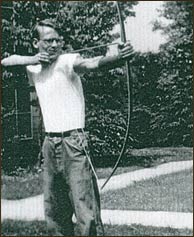 Charys' new husband, Haynes Freeman, took up archery when he and his new bride celebrated their honeymoon at Buckhorn in 1947.