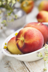 What could make these peaches even more delicous?  Ice Cream!