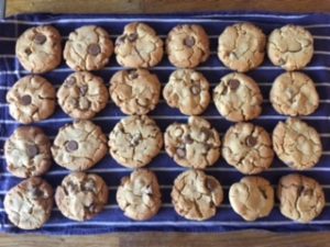 Our guests love the cookies, brownies and other treats they find in the sitting room each day.