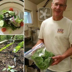 Our inn-grown lettuce salad creations are fun for the gardener, the chef, and the diner!