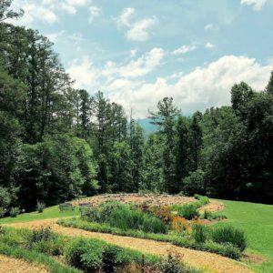 Walking the path of the Buckhorn Inn labyrinth is a peaceful journey.