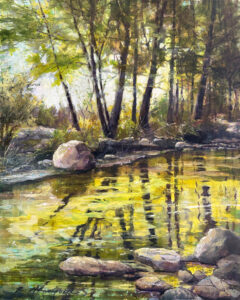 The workshops give artists of all levels the opportunity to enhance their plein-air skills.